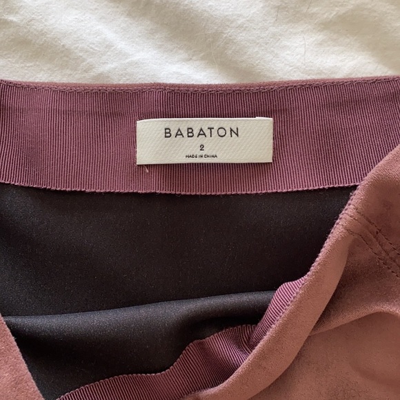 Aritzia Babaton Modern Mini Skirt Size 2 - Picture 3 of 8